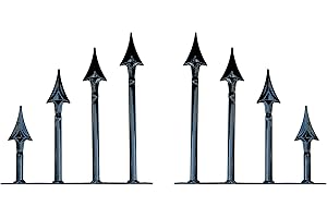 AVONSTAR CLASSICS RANGE Decorative Garden Fence Spikes (Double Pack)