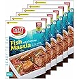 TASTY NIBBLES Ready to Eat Fish Masala | Kerala Special | Open Heat & Eat | Non-Vegetarian | No Added Preservatives | Japanese Retort Technology 200GM Pouch (Pack of 6)