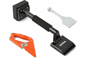 Emperial Carpet Stretcher Kit - Carpet Knee Kicker, Includes a Cutter & Steel Bolster Tool - Carpet Fitting Tool Kit for All Carpet Types