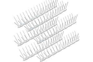 NUISIPRO Pincho anti pájaros 3 metros Nuisipic1 - Anti palomas, Anti gaviotas, Pinchos de acero inoxidable - Efecto duradero