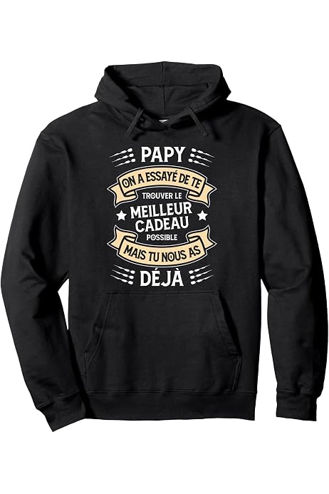 Sweat à Capuche Humour Chasse - Idée Cadeau Drôle Pour Homme, Style Décontracté