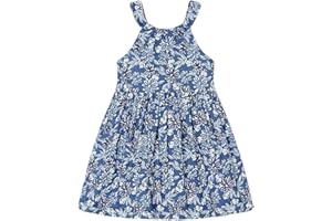 MAYORAL Vestido Niña Verano – Estampado- 100% Algodón - Vestido sin Mangas – Ropa de Vestir para Niña - Ropa de Regalo – para niñas de 2 años a 8 años