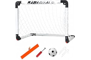 ‎LZHDZQD LZHDZQD Fußballtor, Kinder Fussballtor 60x45cm/ 90x60cm/ 115x80cm Fussballtore für Garten Kinder, Fußball Spielzeug Indoor/Outdoor/Garten