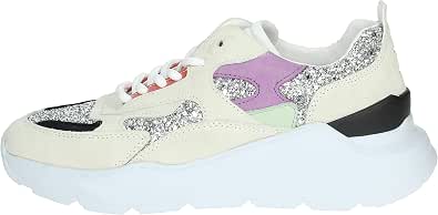 Leather and suede sneakers D.A.T.E. \