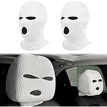 Lustige Auto Kopfstützenbezüge Mit Kulleraugen - 2er Set Halloween Deko