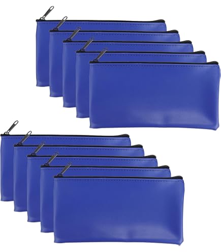 Bolsas Puzzle 10 Bolsas A5 Con Cremallera Tela Oxford Negra