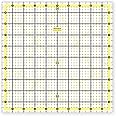Isomars Garment Quilting Ruler 10" x 10"