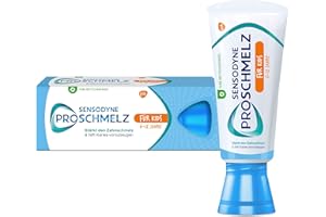 Sensodyne ProSchmelz Junior Zahnpasta, 50ml, Zahncreme für Kinder ab 6 Jahren, für starken Zahnschmelz