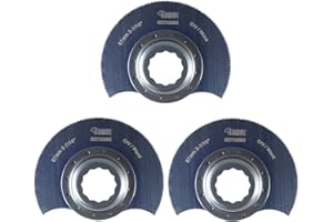 3 hojas de corte de madera SabreCut SC90F_3 de 87 mm compatibles con Fein SuperCut y Festool Vecturo (sin StarLock) Multiherramienta oscilante Accesorios multiherramienta
