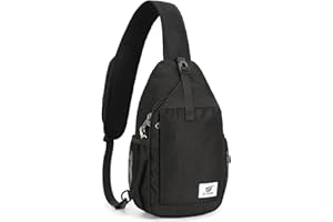 SKYSPER Sacs Bandoulière Homme Sling Bag Sac à Dos Anti - Pickpocket Sacoche Épaule pour Hommes et Femmes Voyage Sport