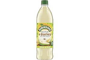 Robinsons Fruit and Barley Real Fruit Squash, Low Calorie. Apple and Pear, 1 Litre, 20 Servings