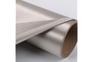 KSQP EMF Abschirmgewebe Strahlenschutz Faraday EMI RFID Abschirmgewebe Blocker Abschirmung von RF-Signalen von Strahlung/Singal für Tasche/Geräteabdeckung Strahlung Computer,silver-4m