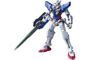 BANDAI SPIRITS Bandai Hobby #44 Gundam Exia Repair II, Bandai Gundam 00 Action Figure, Multicolore