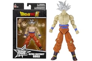 BANDAI - Dragon Ball Super - Figurine Dragon Stars 17 cm - Goku Ultra Instinct - Licence Officielle Dragon Ball - Figurine articulée Goku - Jouet Enfant 4 Ans et + - 35994J