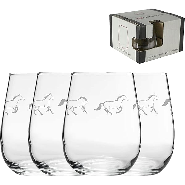 Libby's Market Place Countryside Design wijnglas bedels met