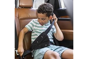 INSZKOOS Ajusteur de Ceinture de Sécurité de Voiture pour Enfant Universel Protège Ceintures Bébé Triangle de Repositionner Sangle Positionneur Coussin de Ceinture de Sécurité pour les Voyages et le Sommeil