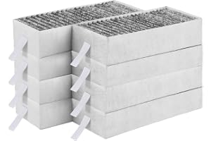 8 stycken aktivt kolfilter för köksfläkt Siemens HZ9VRCR0 17004796/Bosch HEZ9VRCR0 17004805/Neff Z821VR0 17004806/Gaggenau CA