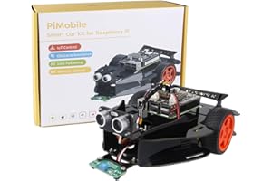 SUNFOUNDER Raspberry Pi Smart Robot Car Kit - Ezblock PiMobile