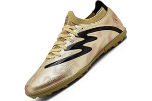 Mufanton Boys Football Boots Kids Soccer Shoe Astro Turf Athletics Training Sport Shoes Football Shoes Sneakers Indoor Outdoor Teenager Profession Competition