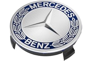 MERCEDES-BENZ Original Mercedes Benz & AMG - Tapacubos, diámetro aprox. 74 – 75 mm
