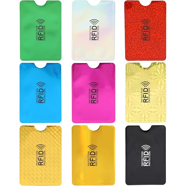 Lot De 30 Pochettes Anti-RFID/NFC - 24 Pour Cartes Et 6 Pour Passeport - Protection Contre Le Vol électronique