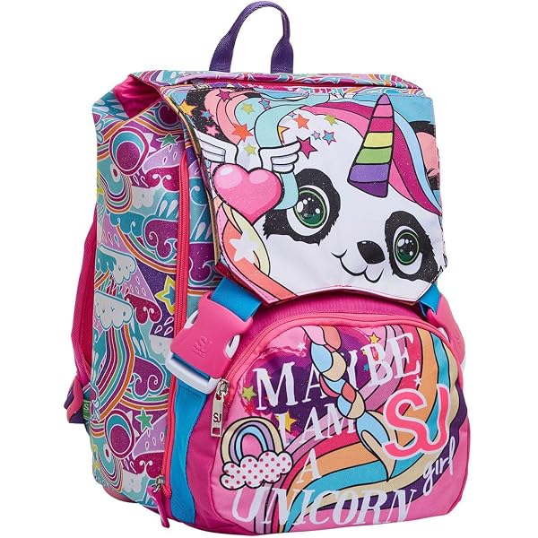 Astuccio Scuola SJ Gang 3 Zip Rosa - Portapenne Con 45 Accessori Per Bambine Elementari E Medie