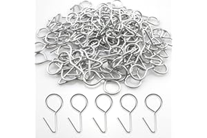 aupawdy 120 Pezzi Coprisedile Auto Ganci di Fissaggio Ganci a s Piccoli Cuscino Seggiolino Auto Ganci S Design Cuscino Sedile Auto Ganci Accessori Auto