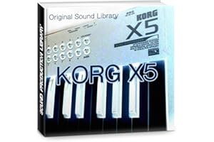 SOUNDLOAD KORG X5X5D/X5DR/05R/W - Large Original Factory and New Created Huge Sound Library and Editors on CD or download