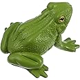 SAFIGLE Miniature Landscape Frog Statue - Captivating Realistic Frog Toy Model for Kids - Engaging Educational Animal Figurine - Ideal for Enhancing Desk, Garden, and Fairy Garden Decor