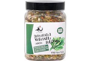 YUHO Dehydrated Dried Kimchi Vegetable Flakes, Ramen Toppers, All Natural, Gluten Free, 6 OZ