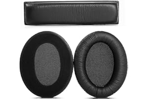 TaiZiChangQin Auricolari di ricambio compatibile con cuffie Sennheiser HD206 HD 206 HD201 HD201S HD180