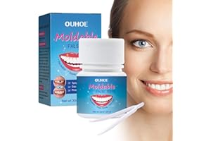 POVANJER reparación Dientes, reparación Dientes Que faltan los Huecos para Rellenar Herramientas Cuidado Dientes prótesis