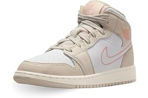 NIKE Scarpe Air Jordan 1 Mid Se (GS) Codice HQ5879-100 Bianco Ragazza