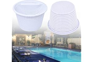 Poweka SPX1070E Korb für Pool Skimmer, kompatibel mit Hayward B-9 B9 Automatische Skimmer mit Griff (2 Stück)