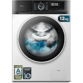 Cecotec Washing Machine 12 kg Front Load Bolero DressCode 12500 Inverter. 1400rpm, 16 Programs, Class A-20%, Low Consumption,