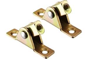 sourcing map 2 piezas Resorte de gas final apuntalado resorte de conexión de gas M8 hembra A3 acero