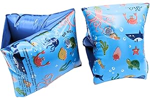 AKEDE Inflatable Pool Armbands - Swimming Floats For Children For Kids Ages 3-6 - Pool Inflatables For Kids - Holiday Essentials For Kids - Swimming Pool Party Armbands