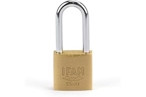 Lucchetto chiave IFAM SR30AL lungo ottone acciaio 1,24 x 3 x 2,65 cm