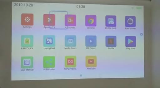 Toumei C800s Mini Projektor Wideo Z Systemem Android 7 1 Przenosny Projektor Kina Domowego Wifi Bluetooth Quad Core Hdmi Tf Usb Pocket Video Beamer Multiekran Do Smartfonow Komputerow Laptopow Amazon Pl Electronics