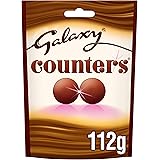 Galaxy Counters chocolate Pouch, 112 g (Pack of 15)