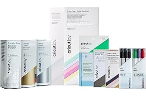 Pacchetto Starter materiali Cricut Joy Compatibile con Cricut Joy