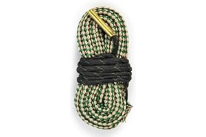 GUGULUZA Laufreinigungsschnur für .17 .22 .223 .308 30-06 .357 .45 9mm Kaliber 12 Pistole Gewehr Flinte Laufreiniger Reinigungs