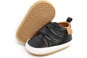 RVROVIC Baby Jungen Mädchen Sneaker Anti-Rutsch Oxford Loafer Flats Säugling Kleinkind PU Leder Weiche Sohle Baby Schuhe