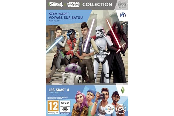 Les Sims 4 + Star Wars Voyage à Batuu (Gp9) Bundle Pcwin | Code dans la Boite | Jeu Vidéo | Français