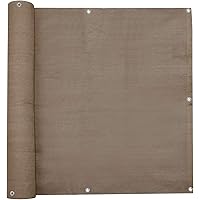 jarolift Balkonbespannung, Balkon Sichtschutz Windschutz Sonnenschutz Balkon-Verkleidung, Atmungsaktiv, 300 x 75 cm…