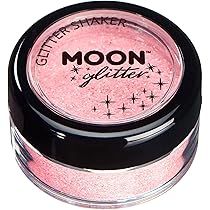 Moon Glitter Holographischer Glitzer – Kosmetisch, 5 Farben Set, Für Gesicht, Körper & Haare