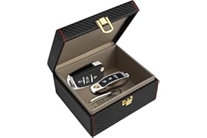 Diyife Keyless Go Faraday Box, Anti-Diebstahl Autoschlüssel Signal Blocker Box Signalblocker für Kreditkarte und Auto, Innere Größe 12,5 * 10,2 * 5,5CM