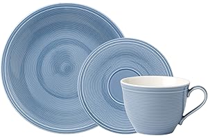 like. by Villeroy & Boch Color Loop Horizon set da caffè, azzurro, 12 pezzi