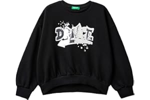 United Colors of Benetton Felpa con Cappuccio Bambine e Ragazze