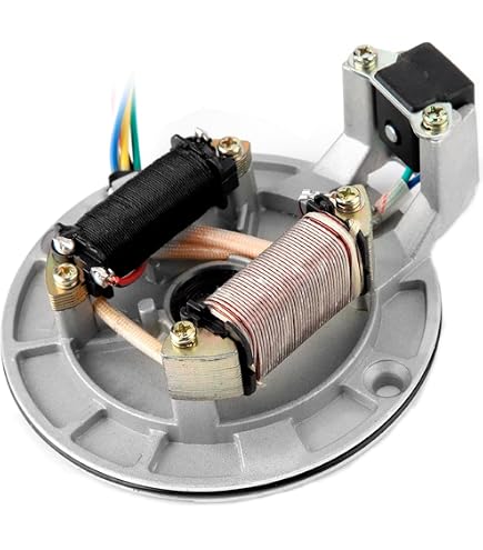 GOOFIT 8 Bobina 4 Fili Moto Magneto statore Bobina generatore di accensione Accessori Motore Sostituzione per Vento Tornado 250 Crossmax Rocketman